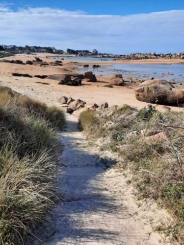 Appartement Plage De Trestraou 45M2 Perros-Guirec Zewnętrze zdjęcie